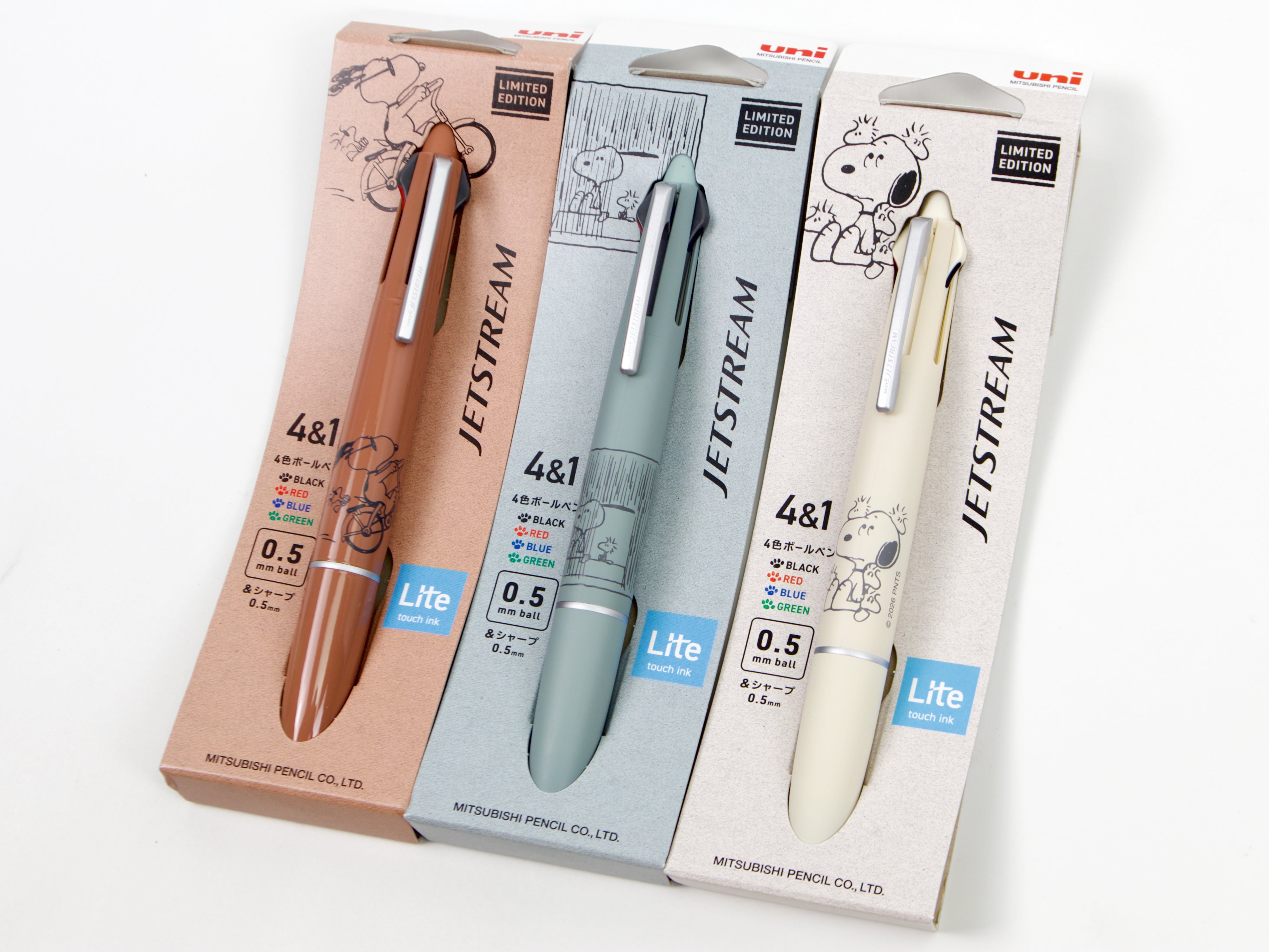 Peanuts Snoopy X Jetstream Lite Touch Multi - Tokyo Pen Shop