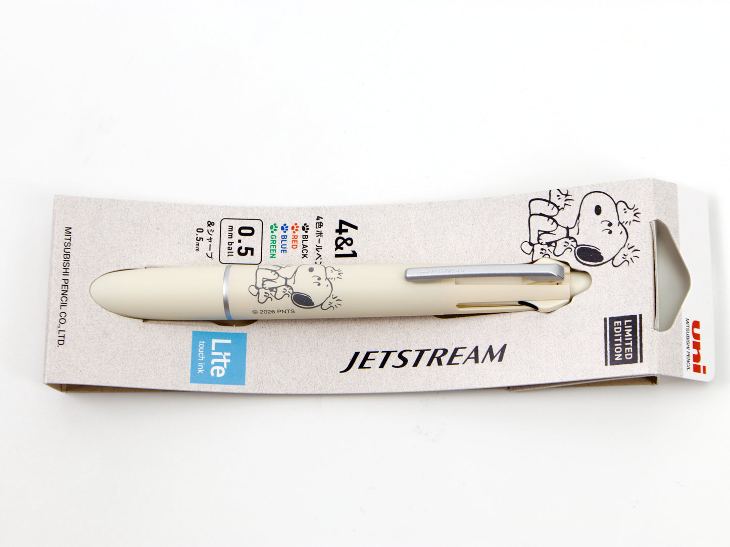 Peanuts Snoopy X Jetstream Lite Touch Multi