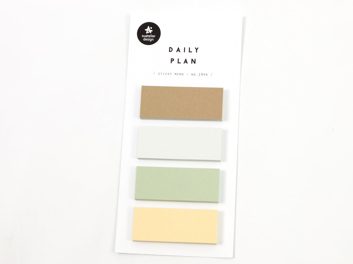 Suatelier Daily Plan Sticky Memo