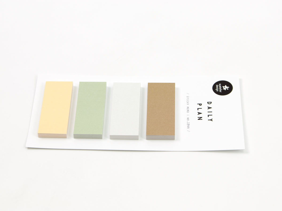 Suatelier Daily Plan Sticky Memo