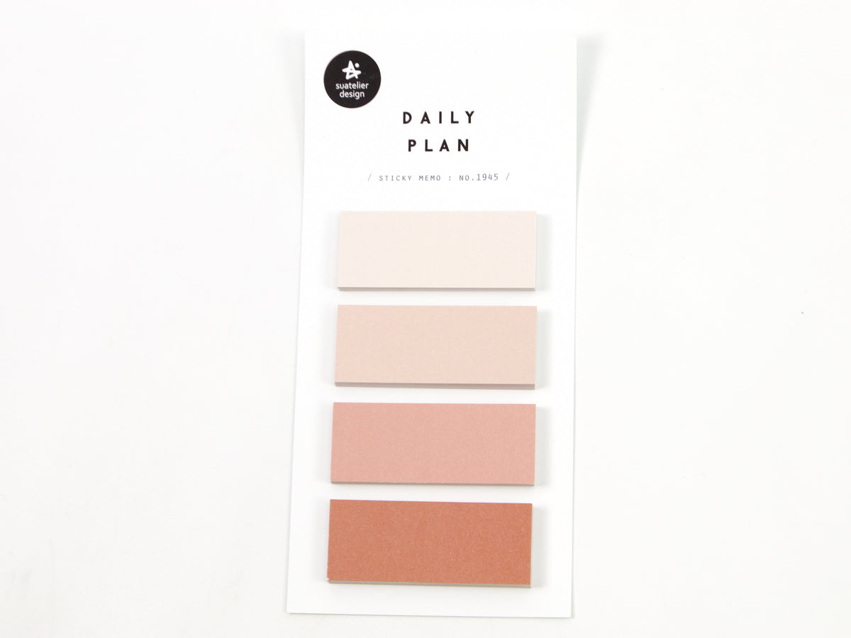 Suatelier Daily Plan Sticky Memo
