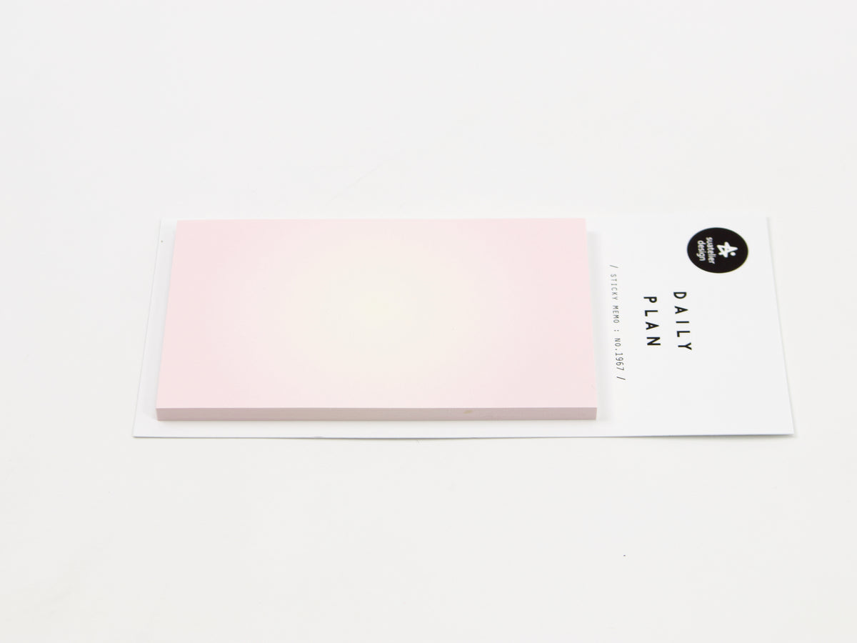 Suatelier Daily Plan Sticky Memo
