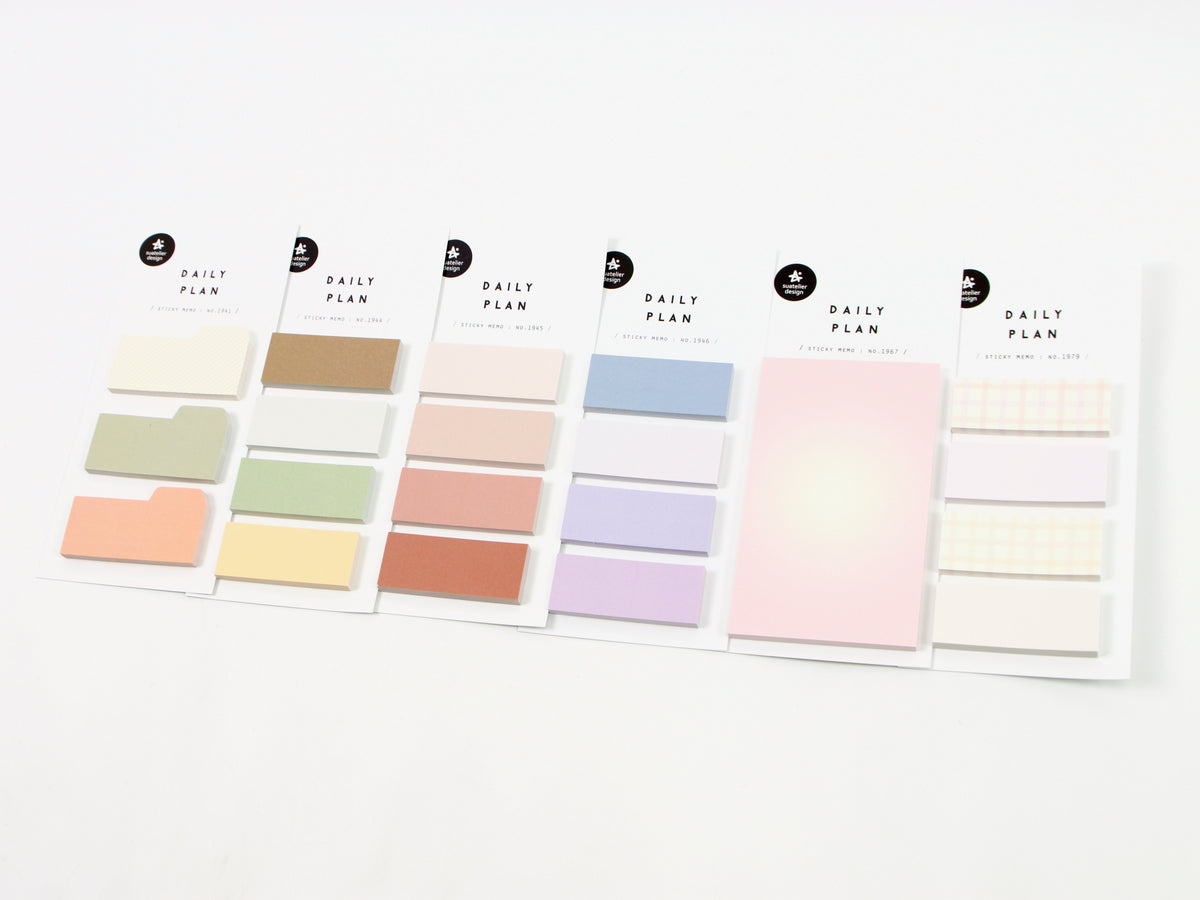 Suatelier Daily Plan Sticky Memo