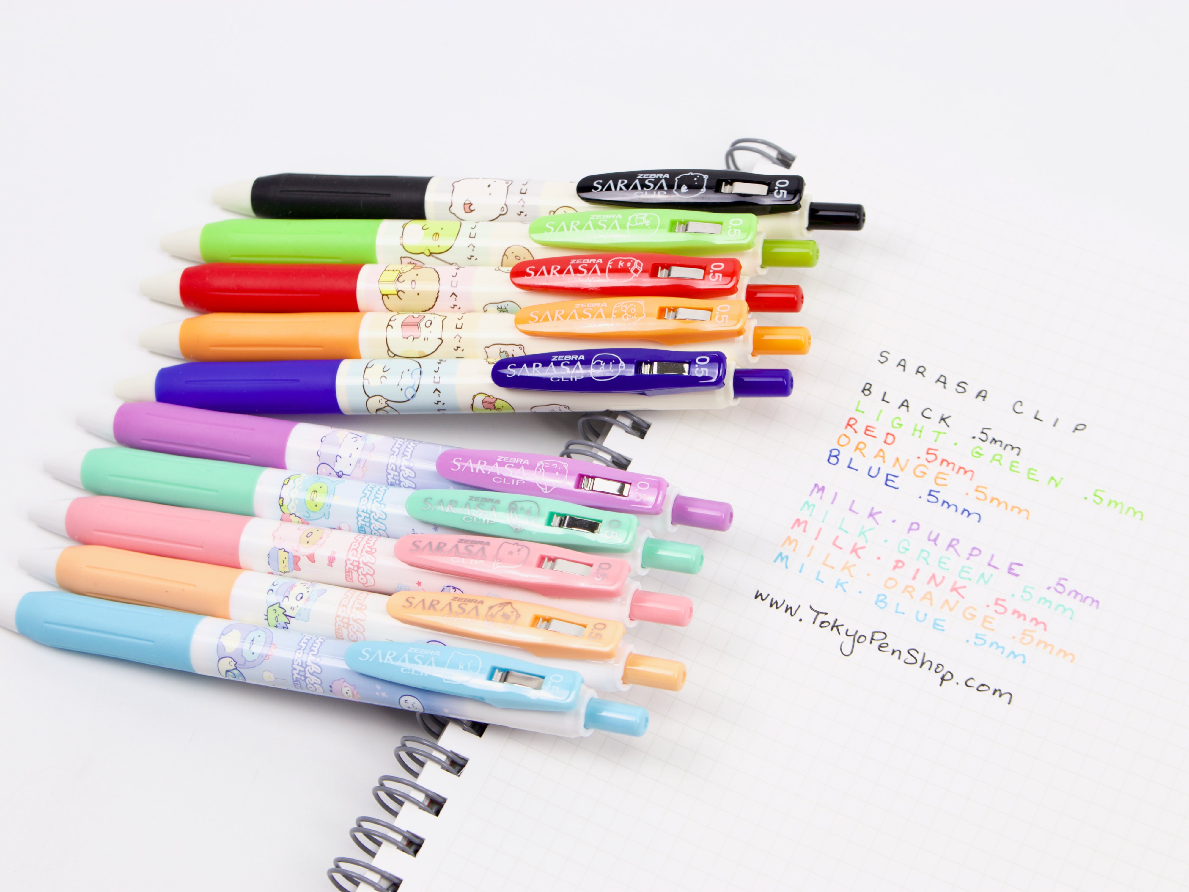 Sumikko Gurashi Sarasa Clip LTD - Tokyo Pen Shop