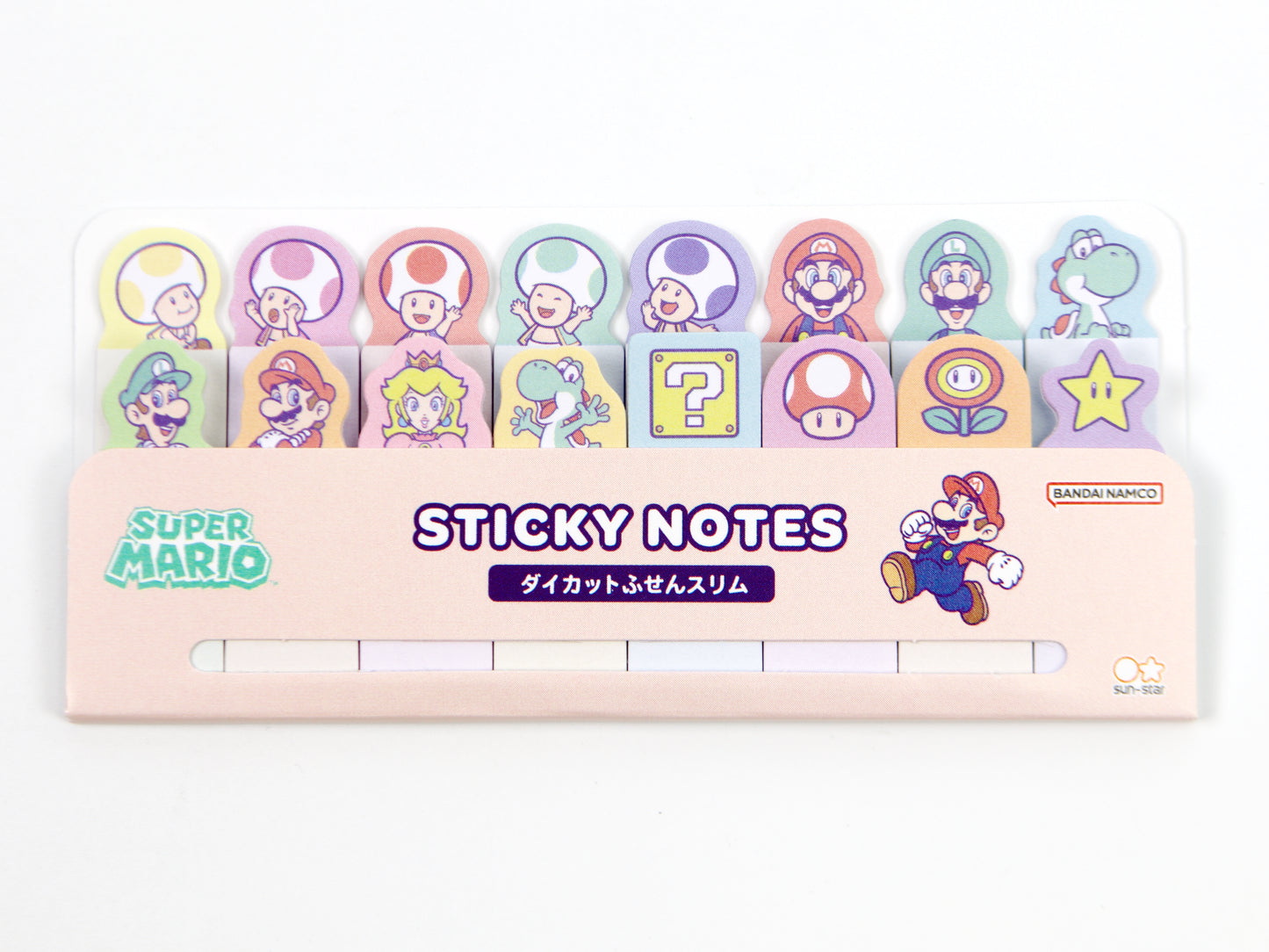 Super Mario Allies Sticky Note Page Flags