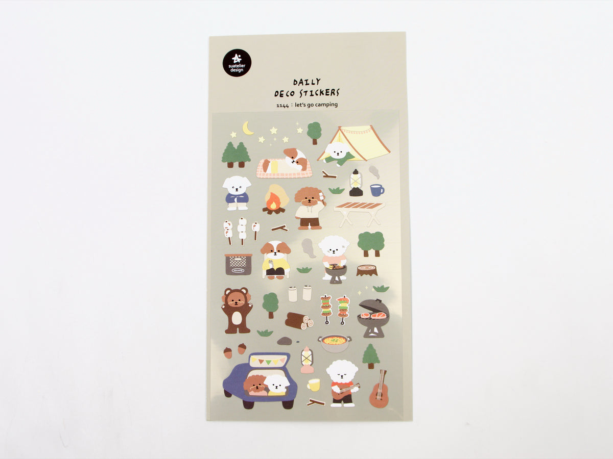 Suatelier Daily Deco Stickers (Animal Designs)