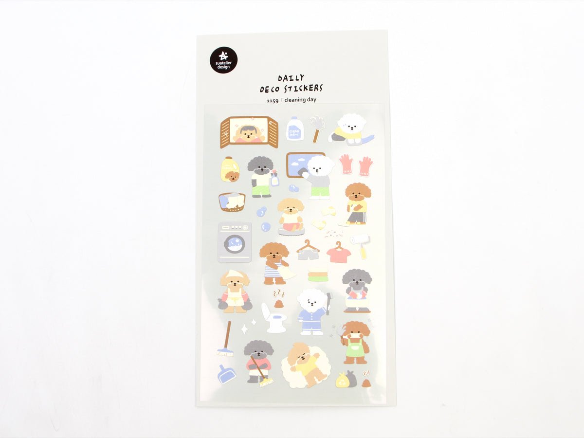 Suatelier Daily Deco Stickers (Animal Designs)