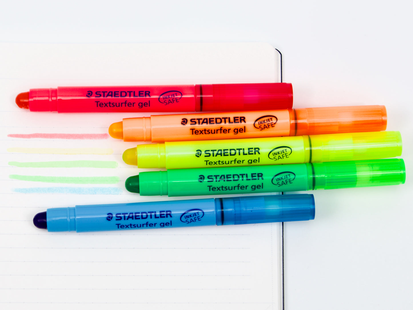 Coffret de 5 couleurs Staedtler Textsurfer Gel