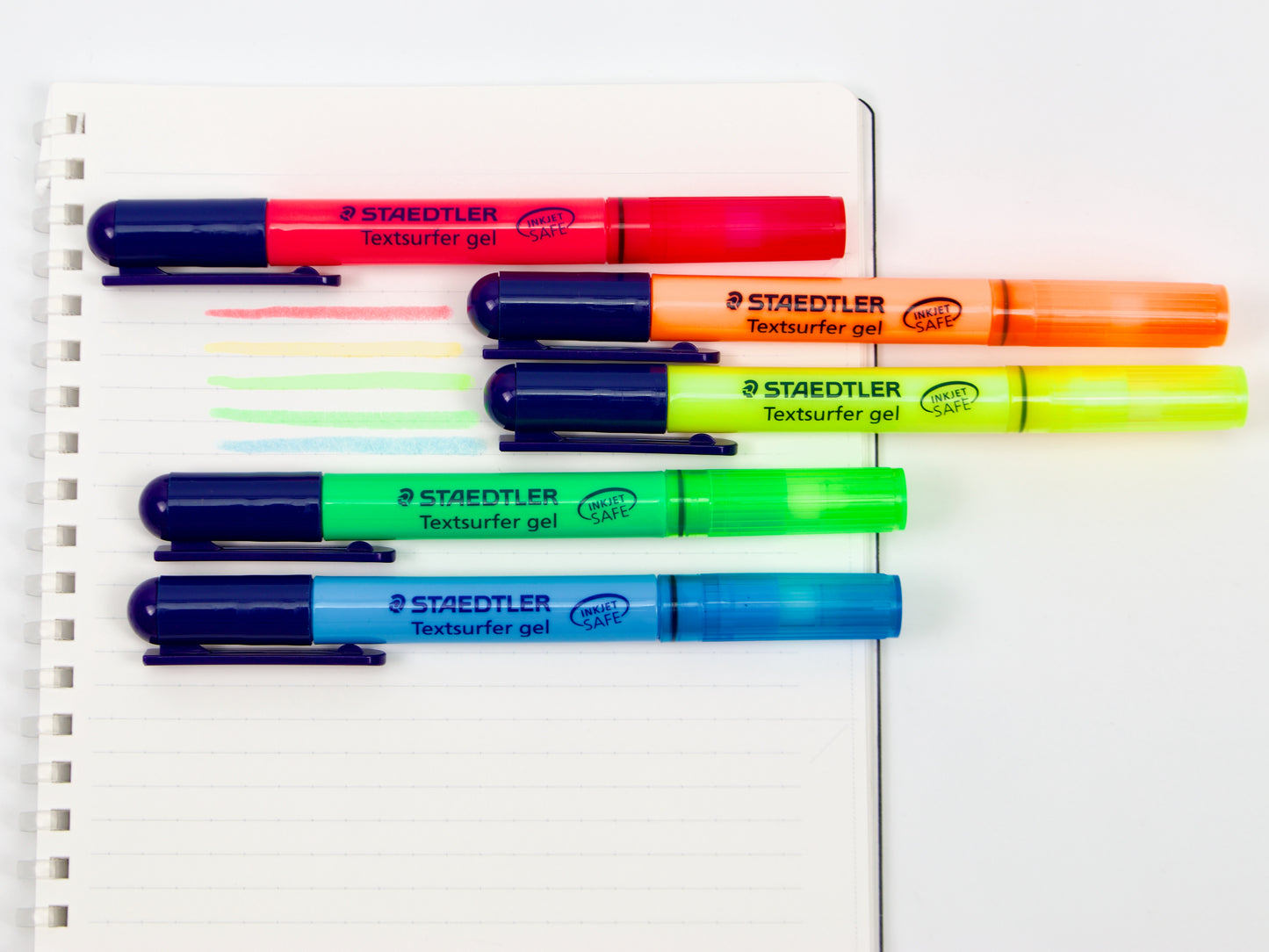 Coffret de 5 couleurs Staedtler Textsurfer Gel