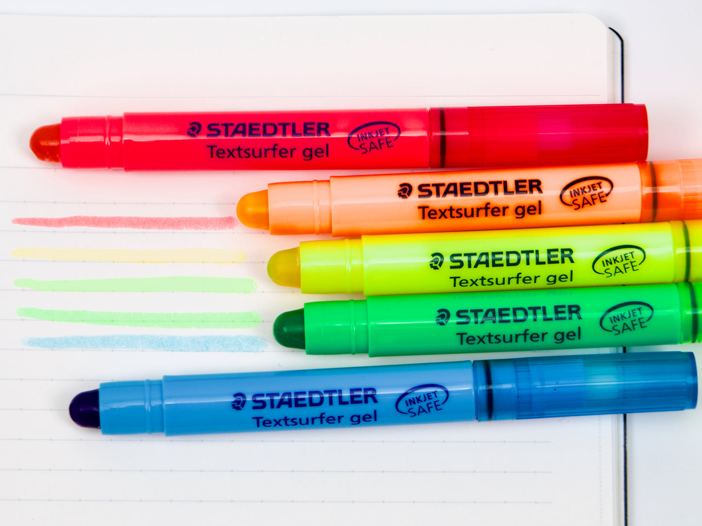 Coffret de 5 couleurs Staedtler Textsurfer Gel