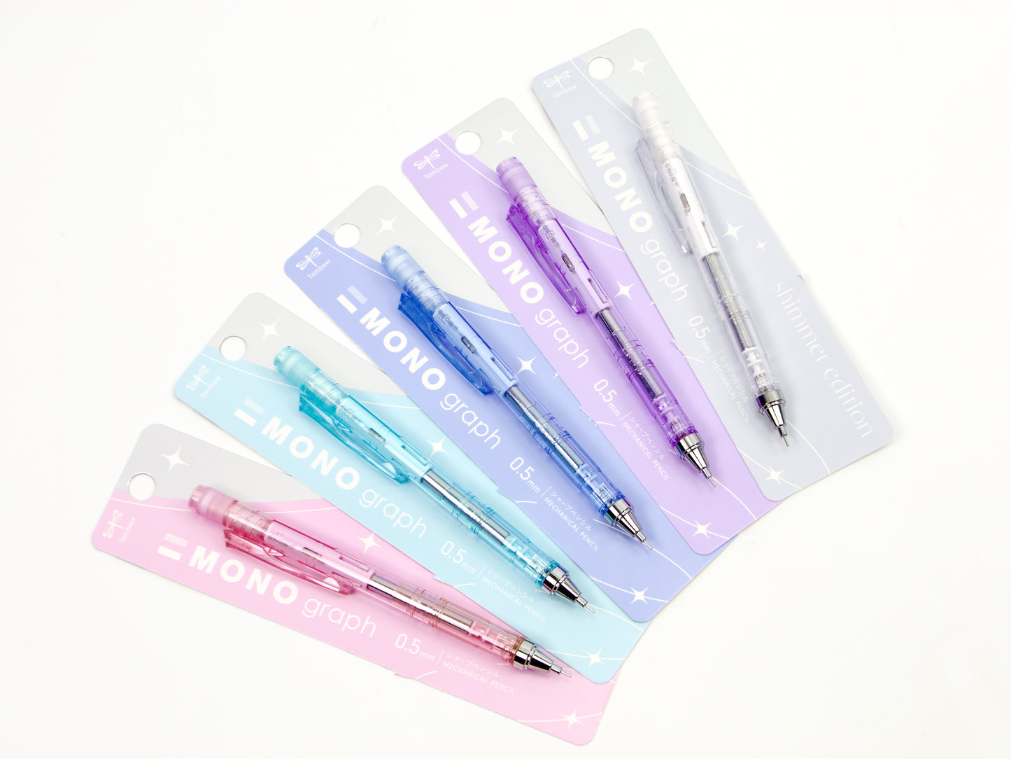 Tombow Mono Graph Pastel Glass Édition limitée