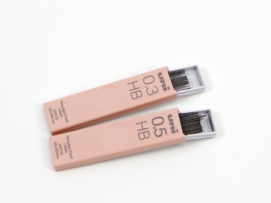 Uni Smudge-Proof Lead Cheek Pink Color Case