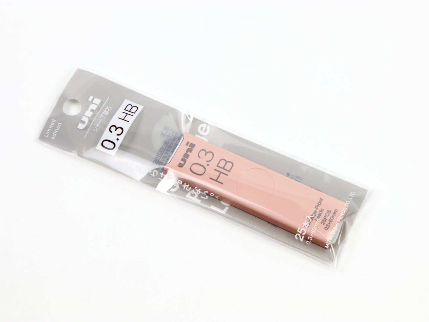 Uni Smudge-Proof Lead Cheek Pink Color Case