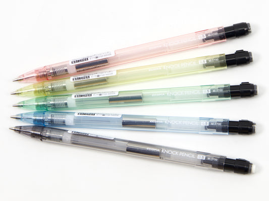 Zebra Knock Pencil M-1700 Fruity Colors