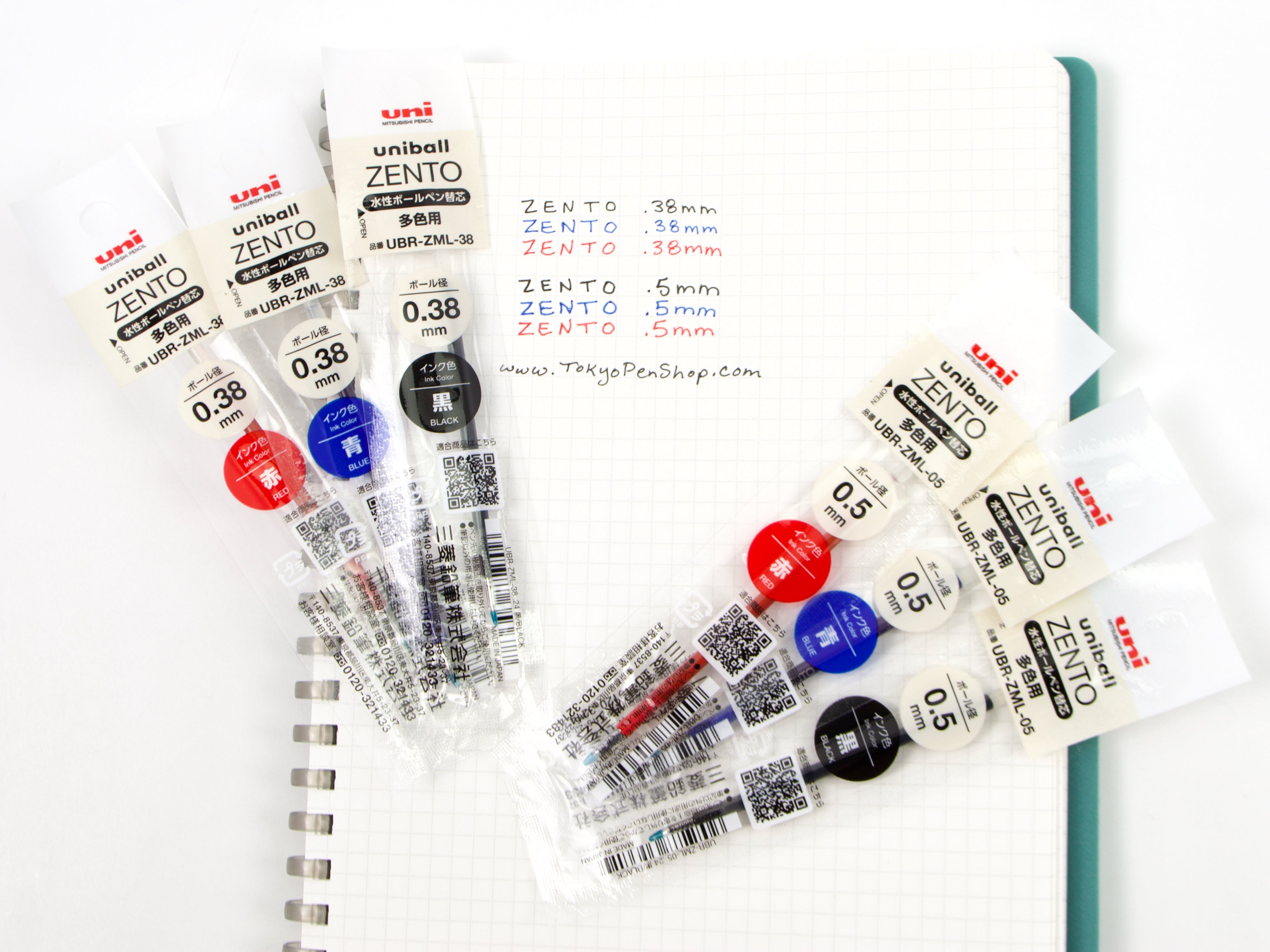 Uniball ZENTO Refill UBR-ZML - Tokyo Pen Shop