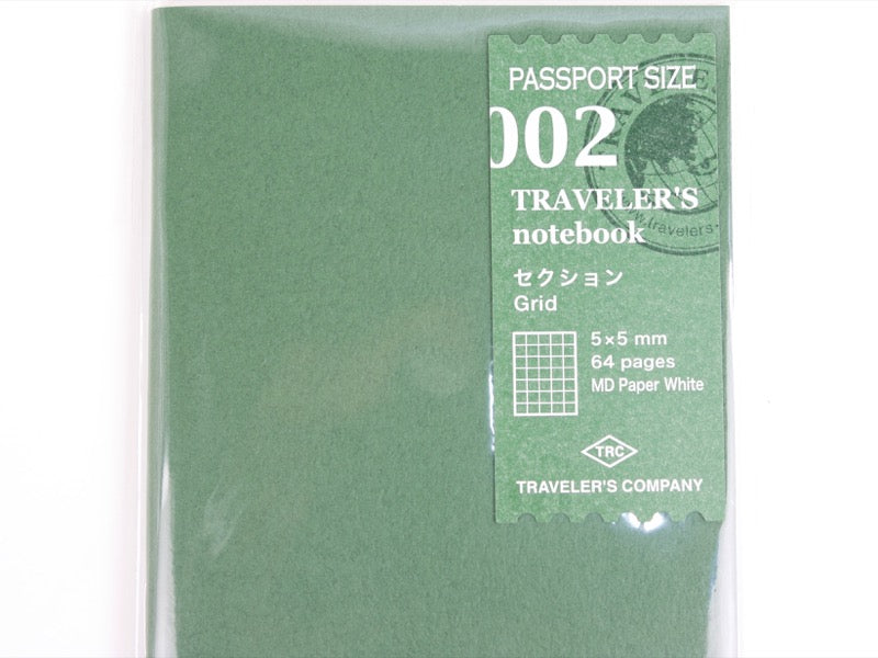 Passport 002 Grid Notebook Refill
