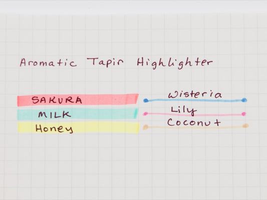 Tapir aromático Kobaru en tres colores