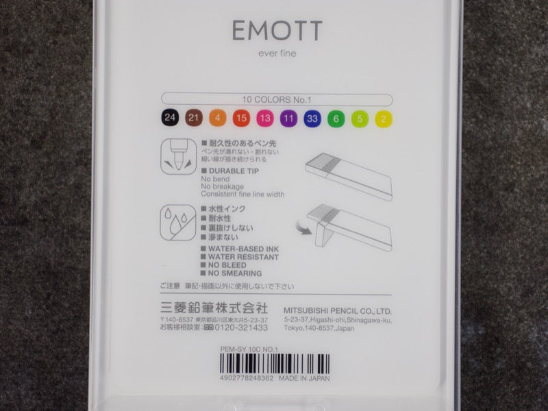 Mitsubishi Emott 10 Color Set