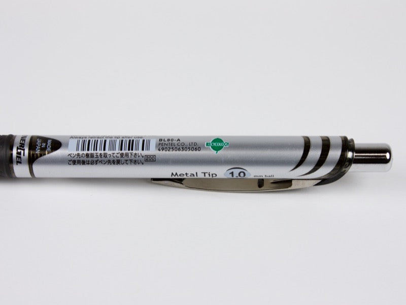 Pentel Energel XM Click BLN75 – 4 Penne Rosse 0,5 Mm – Inchiostro Gel A Rapida Asciugatura