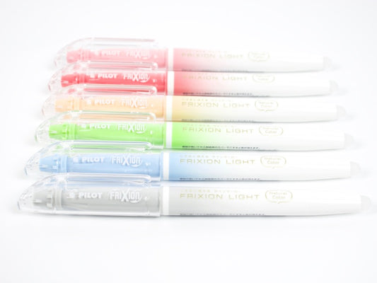 Erasable Frixion Light Natural Colors 6 Set