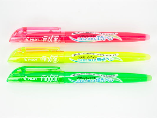 Erasable Frixion Light Standard Colors 3 Set