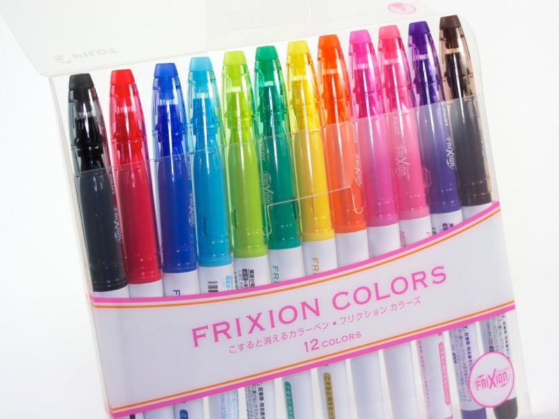 Friction Color Erasable Frixion Colors 12 Set - Tokyo Pen Shop