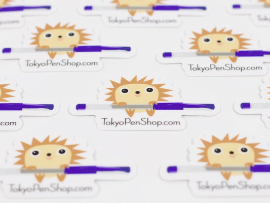Tokyo Pen Shop Sticker Hiro and Favorite Pen