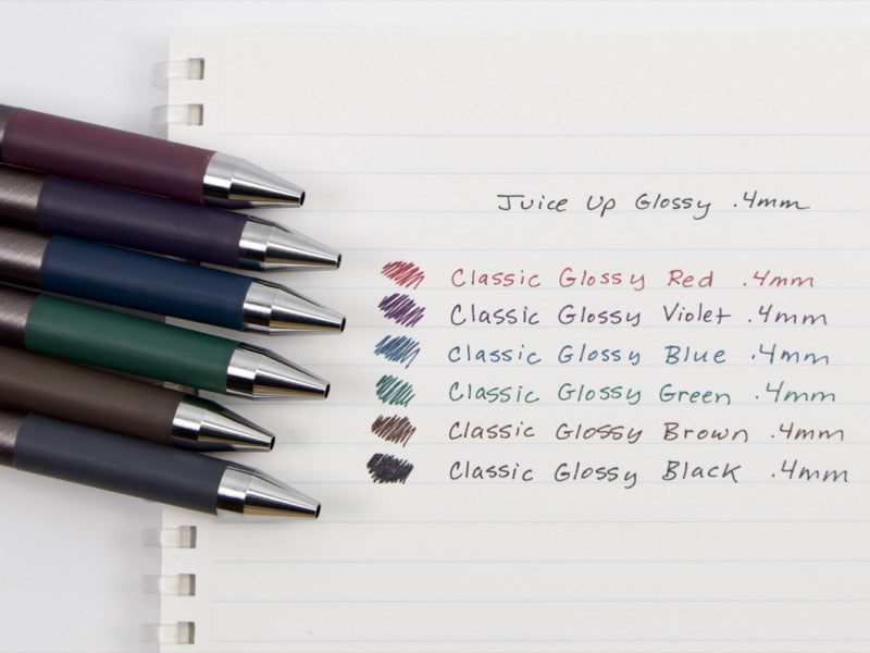Juice Up Classic Glossy 6 Color Set - Tokyo Pen Shop