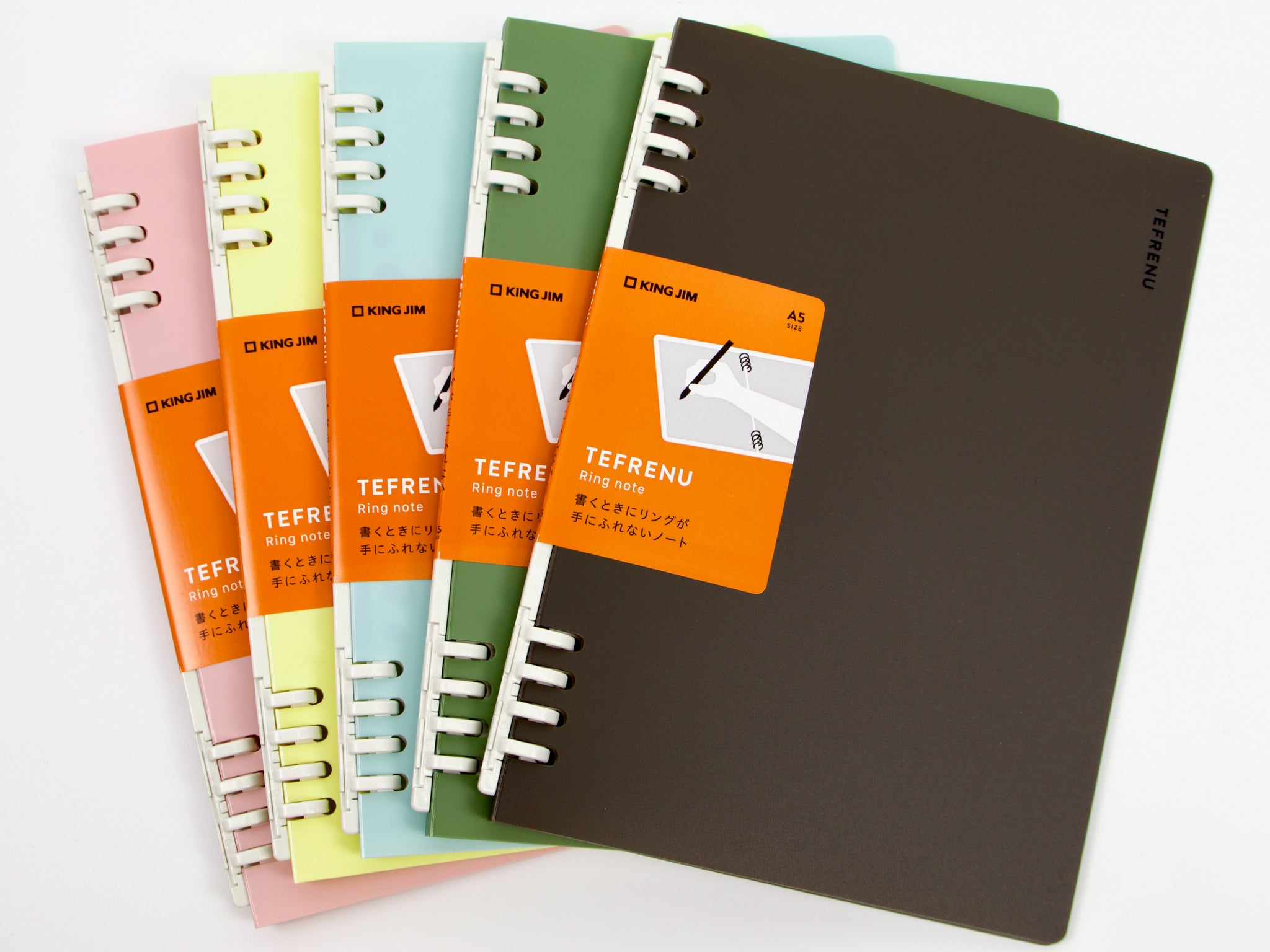 King Jim Tefrenu Ring Note A5 - Tokyo Pen Shop