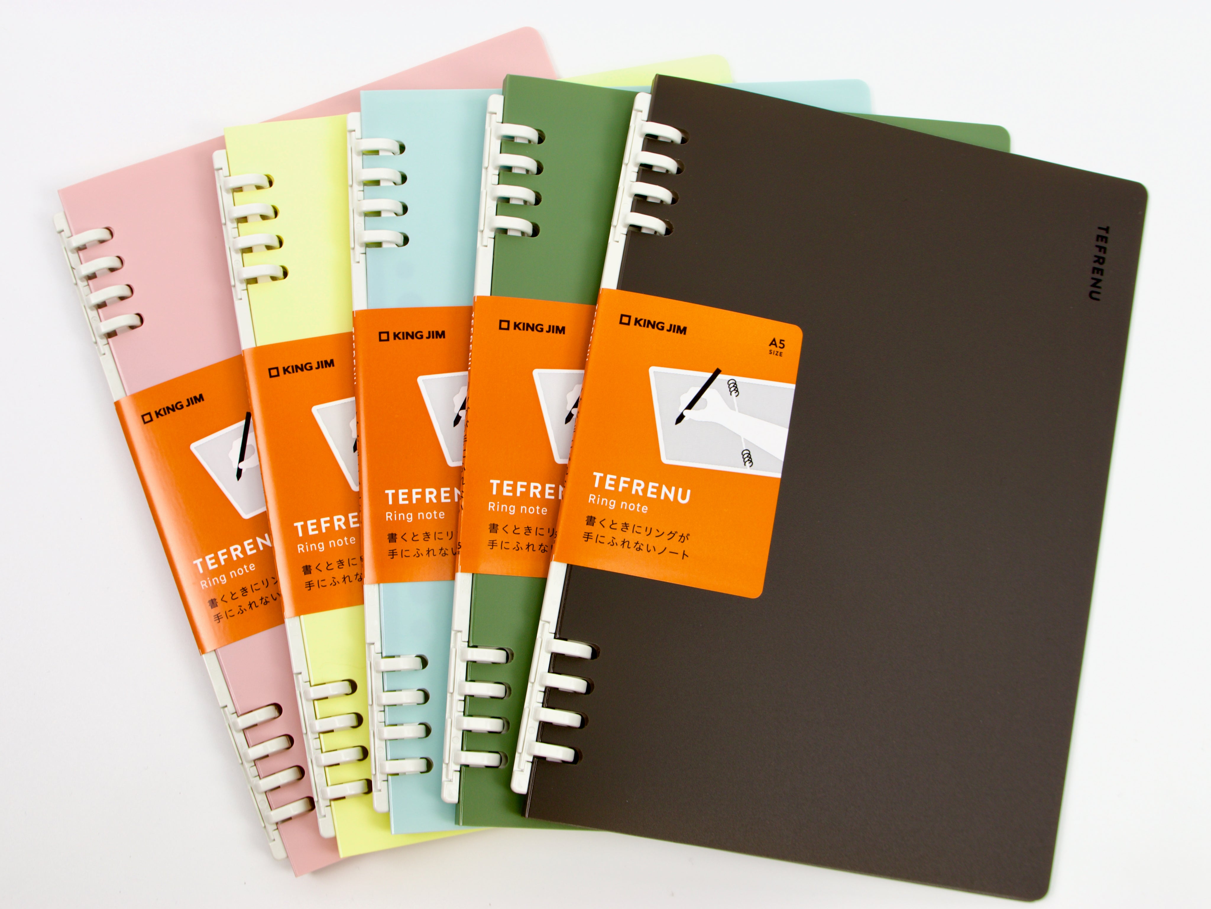 King Jim Tefrenu Ring Note A5 - Tokyo Pen Shop