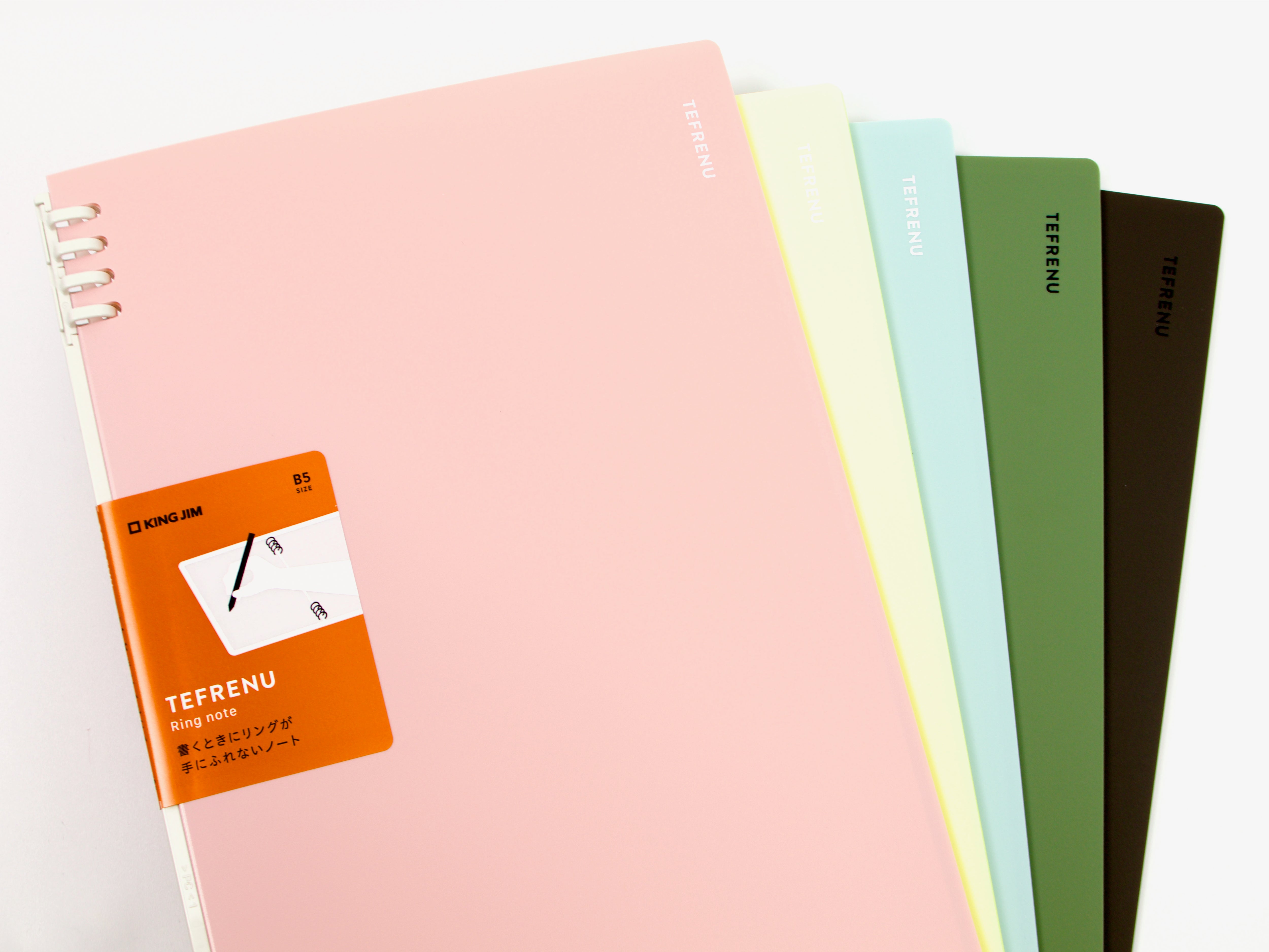 King Jim Tefrenu Ring Note B5 - Tokyo Pen Shop