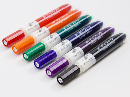Knockle Fit Medium Tip Whiteboard Marker Set