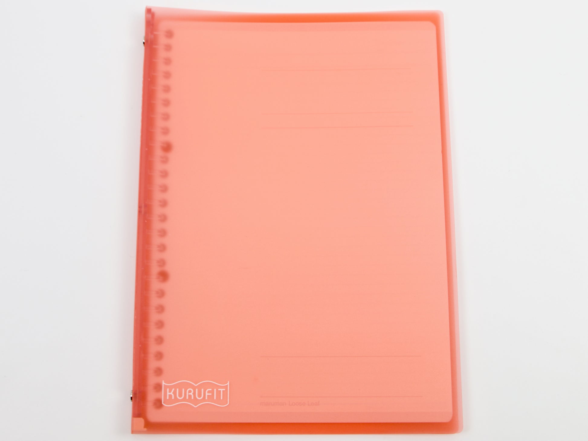 Maruman Kurufit F091-05 Classeur à feuilles mobiles, A5, 20 trous, noir Maruman Kurufit F091-05 Classeur à feuilles mobiles, A5, 20 trous, noir