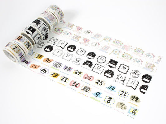 Mark's Inc. Day Perforated Writeable Washi