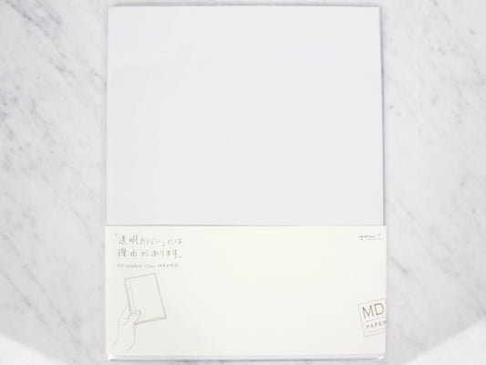 Midori MD Paper A4 Notebook Clear Cover