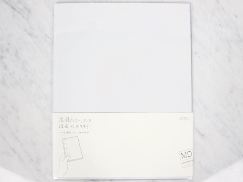 Midori MD Paper A4 Notebook Clear Cover