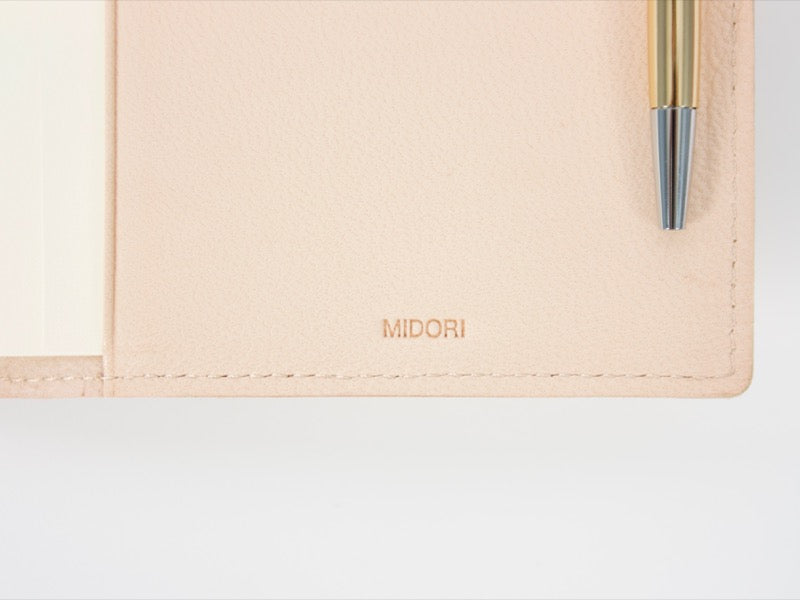 Midori MD Paper A6 Notebook Goat Cover - Tokyo Pen Shop