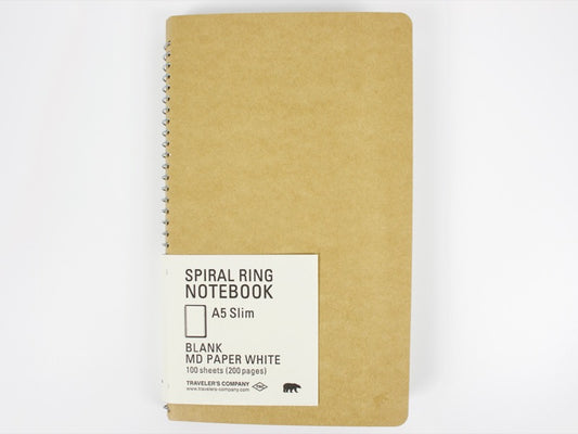 Traveler's Company MD Paper A5 Slim Spiral
