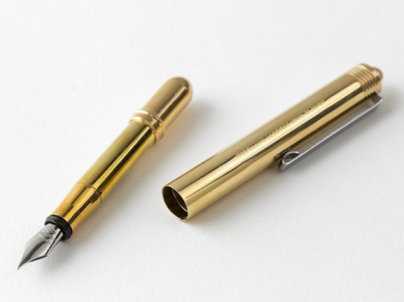 The Traveler's Company Brass Fountain Pen