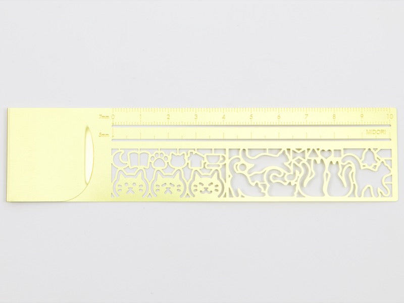 Midori Clip Ruler Stencil