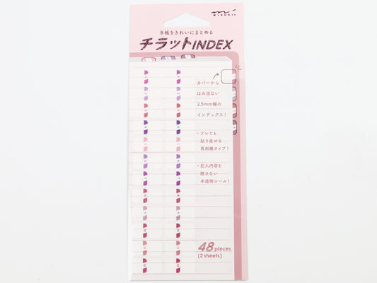 Midori Chiratto Page Tabs Small