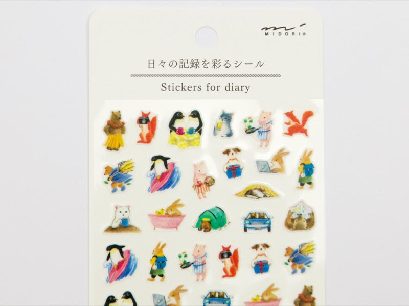 Midori Washi Stickers for Diary