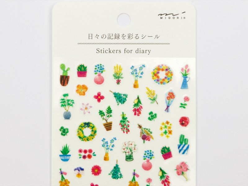 Midori Washi Stickers for Diary