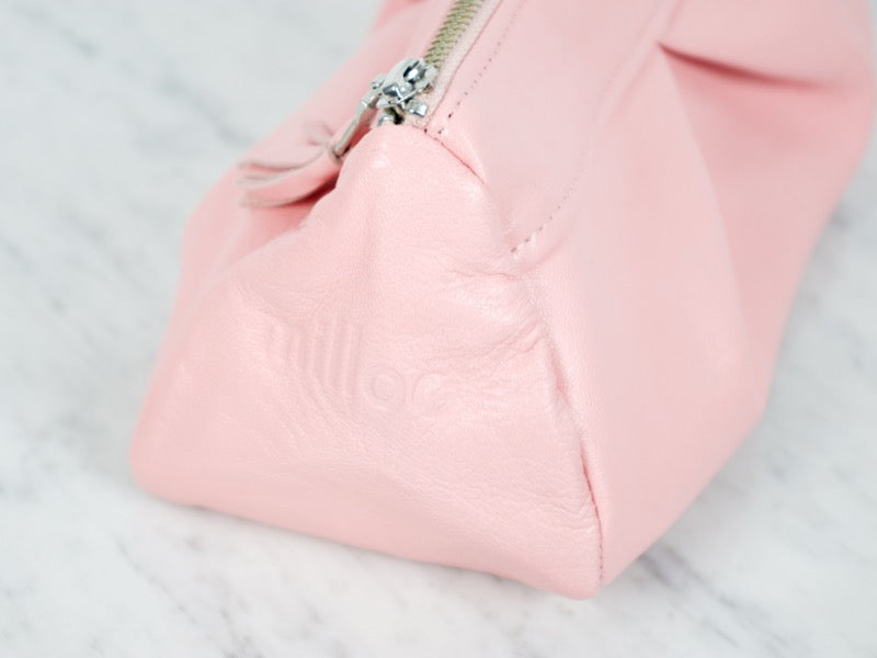 Baby pink clutch on sale bag