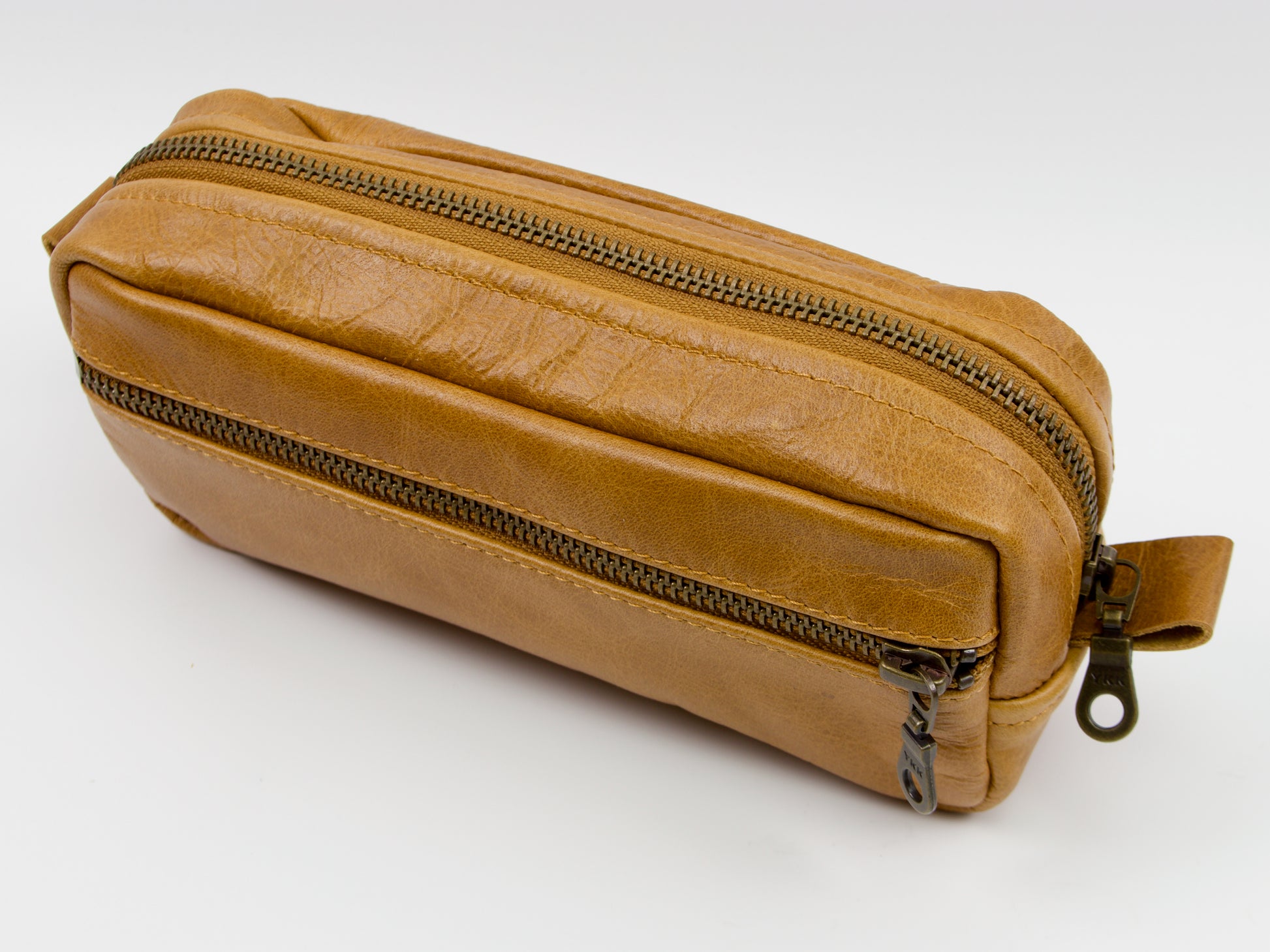 milloo Slim Pen Case Distressed Brown