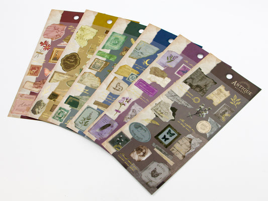 Mind Wave Antique Stickers