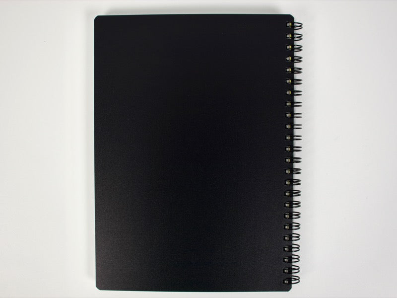 GRID Sketchbook. Spiral Bound. Journal Style. Multi-Media. (8.5 x