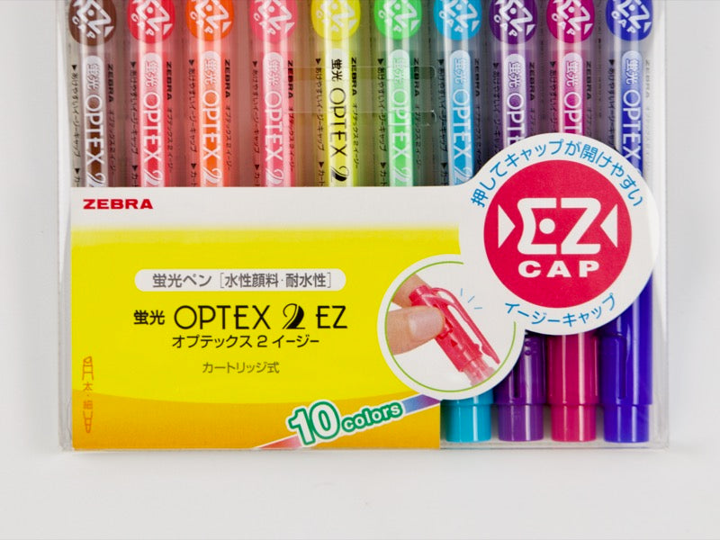 Zebra Optex 2 EZ 10 Color Set