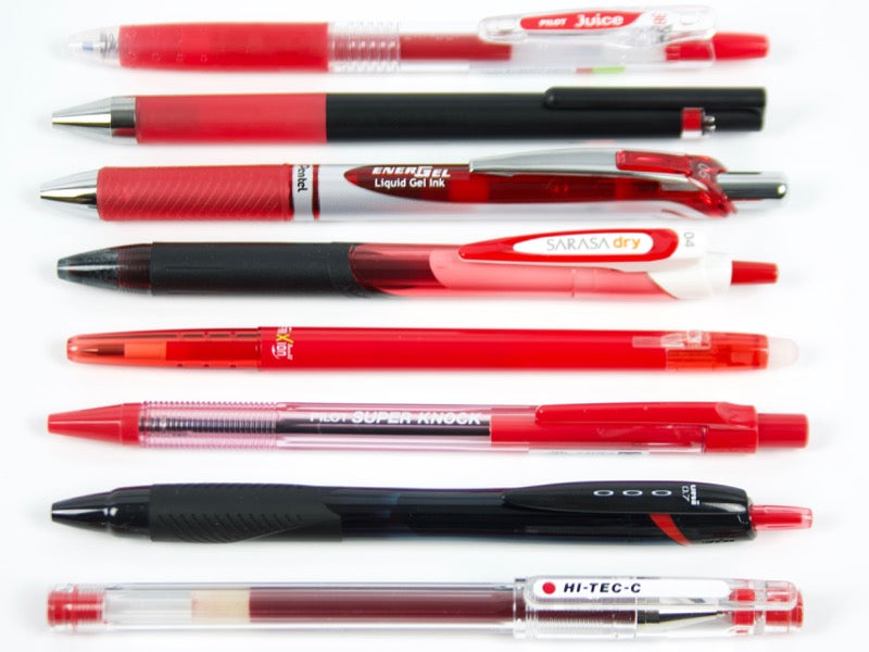 Red Pen Sampler Set