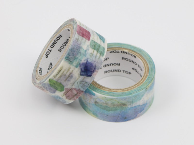 RoundTop Crystals and Sky Way Washi by Insomnia Design